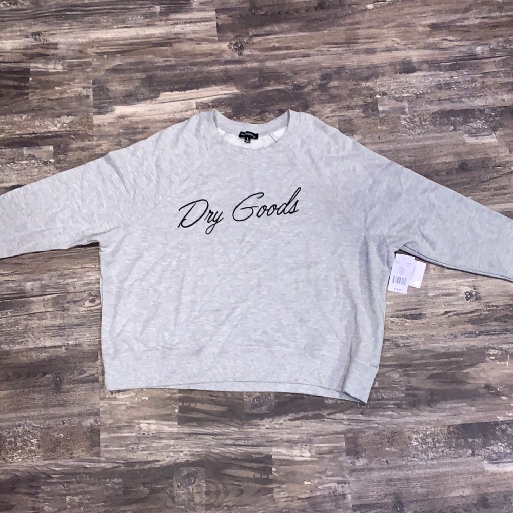 DRY GOODS brand hoodie
